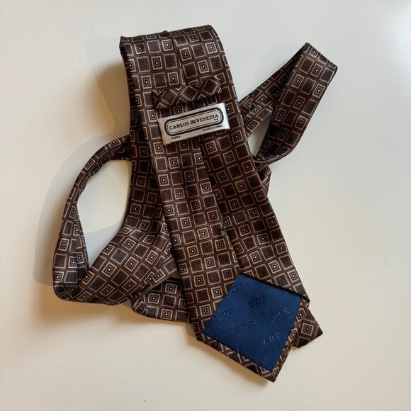 Carlos Devenezia Silk Tie - Picture 4 of 4